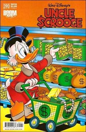 Uncle Scrooge (2009) issue 390-B Magic Eye Studios Cover