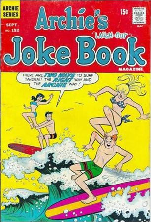 Archie's Jokebook Magazine issue 152