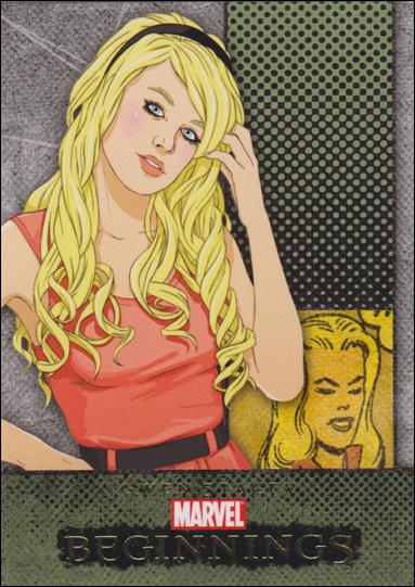 Marvel Beginnings: Series 1 (Base Set) card 66 Gwen Stacy