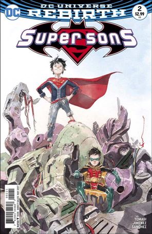 Super Sons issue 2-B Dustin Nguyen Cover