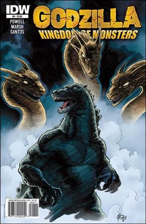 Godzilla: Kingdom of Monsters issue 8 Eric Powell Cover
