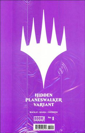 Magic issue 1-B Polybagged Hidden Planeswalker Cover