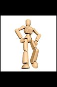 Stikfas Blister Pack figure 2-C Beta Female (Tan)