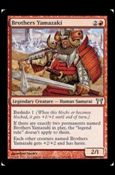 Magic the Gathering: Champions of Kamigawa (Base Set) card 160 Brothers Yamazaki
