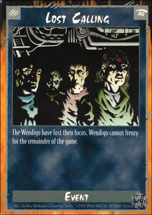 Rage Limited (Base Set) card 156 Lost Calling 