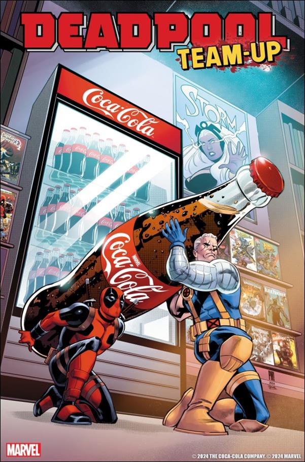 Deadpool Team-Up (2024) issue 1-E Paco Medina Marvel & Coca-Cola Cover