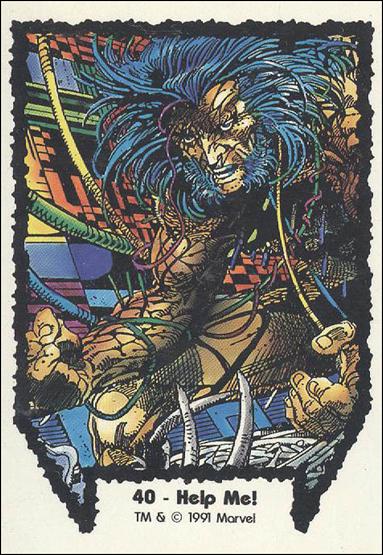Wolverine: From Then 'Til Now (Base Set) card 40 Help Me!