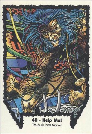 Wolverine: From Then 'Til Now (Base Set) card 40 Help Me!