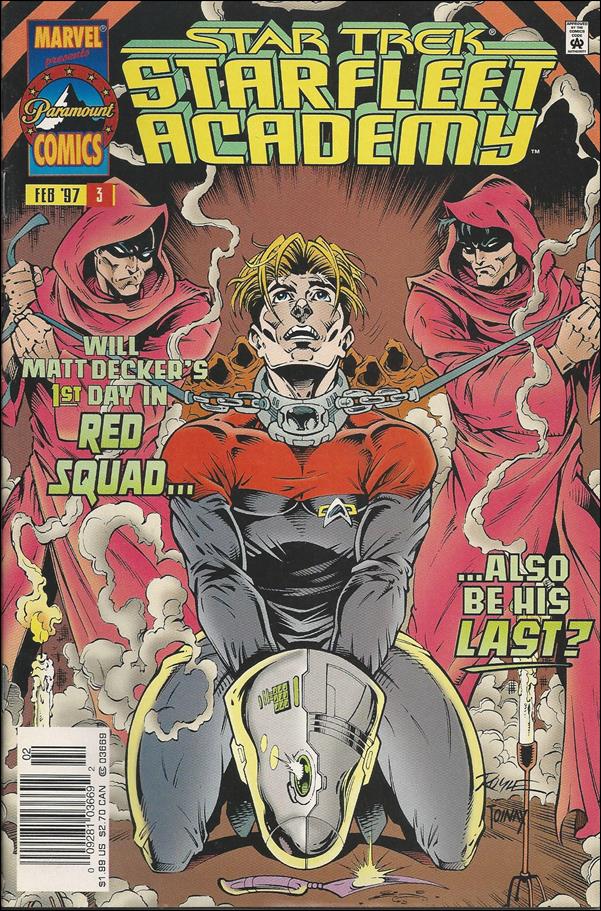 Star Trek: Starfleet Academy (1996) issue 3-B Newsstand Edition / Price Variant