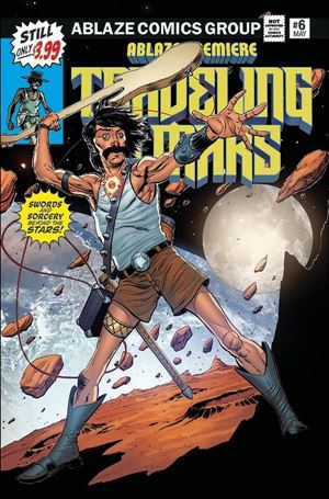 Traveling to Mars issue 6-D Brent McKee Homage Cover