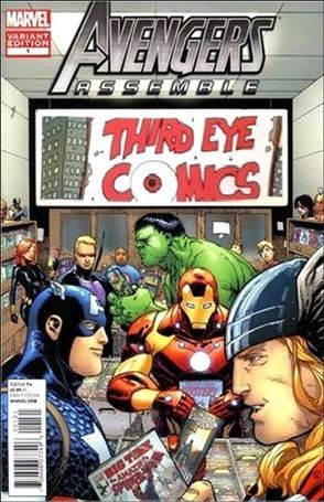 Avengers Assemble (2012) issue 1-SF Third Eye Comics Comic Shop Cover