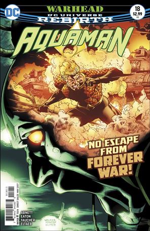 Aquaman (2016) issue 18 Brad Walker Cover