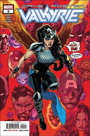 Valkyrie: Jane Foster issue 5 Mahmud A. Asrar Cover