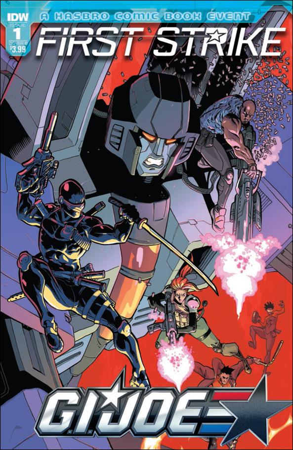 G.I. Joe: First Strike issue 1-B Ilisa Kyriazis Cover