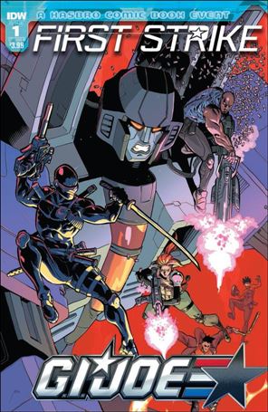 G.I. Joe: First Strike issue 1-B Ilisa Kyriazis Cover