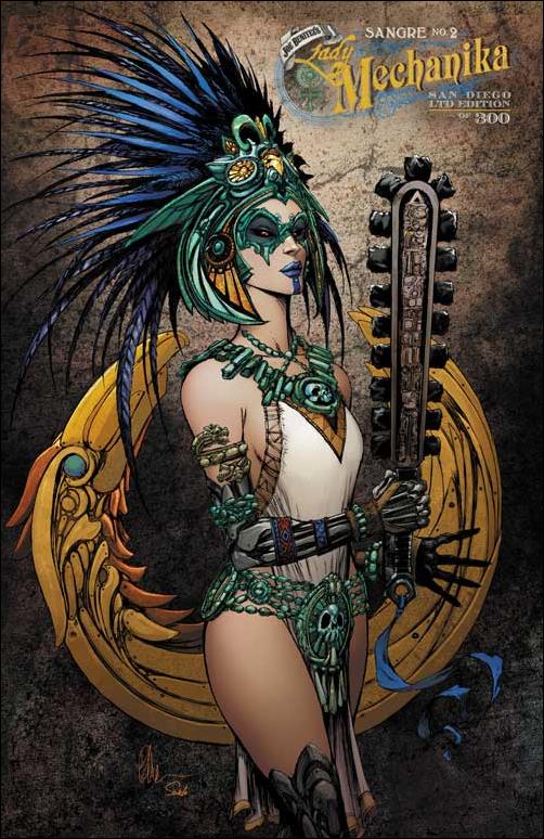 Lady Mechanika: Sangre issue 2-D Joe Benitez San Diego Comic Con Cover 1/300