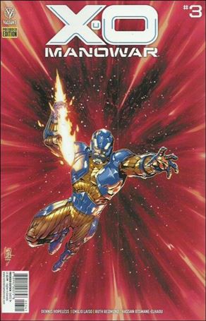 X-O Manowar (2020) issue 3-D Francesco Francavilla Pre Order Edition Cover