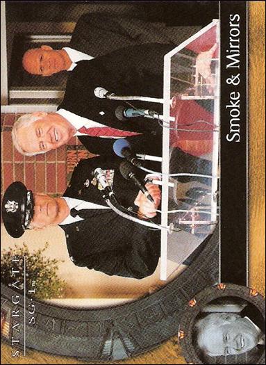 Stargate SG-1: Season 6 (Base Set) card 45 Smoke & Mirrors