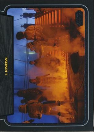 Star Wars Galactic Files (Classic Lines Subset) card CL-4 I Know.
