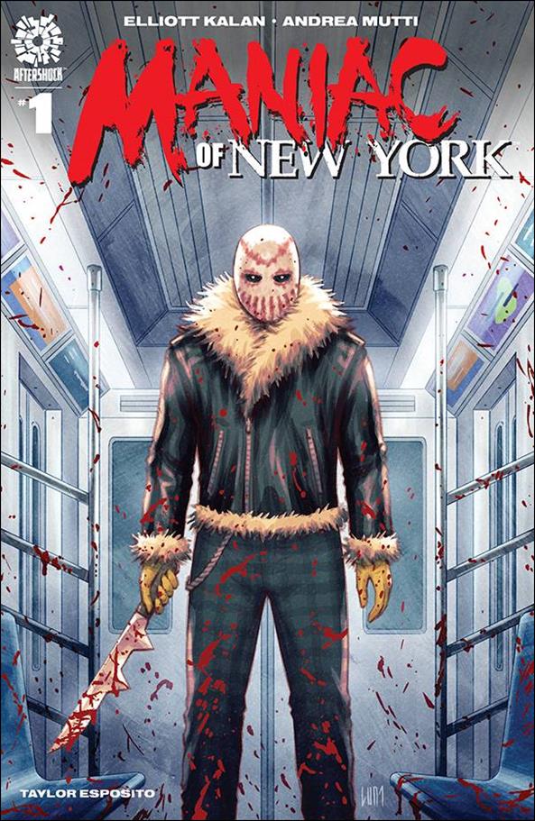 Maniac of New York issue 1-B Jonathan Luna 1:15 Cover
