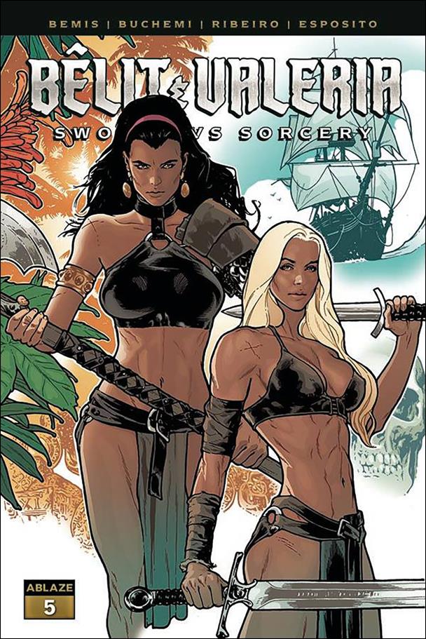 Bêlit & Valeria issue 5-C Jeff Spokes Cover