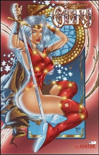 Alan Moore's Glory issue 1-M David Finch Prism Foil Cover 1/500