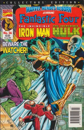 Marvel Heroes Reborn (UK) issue 36 Cardstock Cover