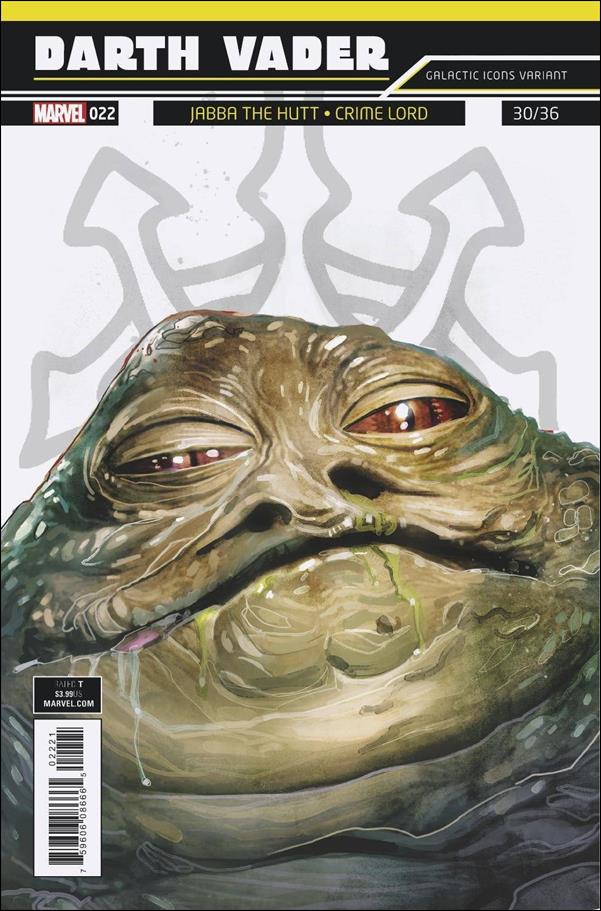 Darth Vader (2017) issue 22-B Rod Reis Star wars Galactic Icons Cover