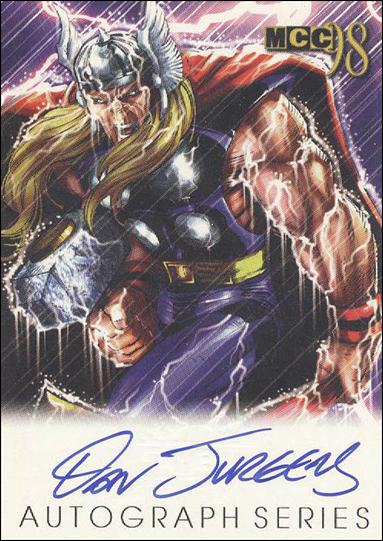 Marvel Creators Collection '98 (Autograph Subset) card nn 12 Dan Jurgens