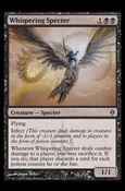 Magic the Gathering: New Phyrexia card 77 Whispering Specter