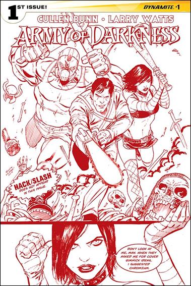 Army of Darkness (2014) issue 1-N Tim Seeley Rare Blood Red Cover