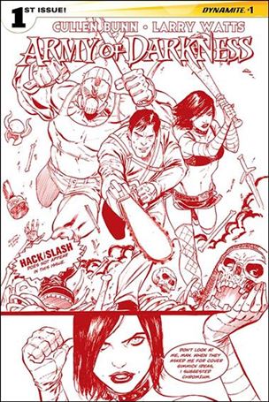 Army of Darkness (2014) issue 1-N Tim Seeley Rare Blood Red Cover
