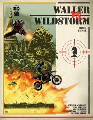 Waller vs. Wildstorm issue 3 Jorge Fornés Cover