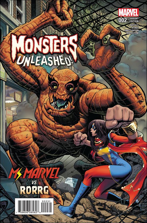 Monsters Unleashed (2017/03) issue 2-H Art Adams 1:100 Cover
