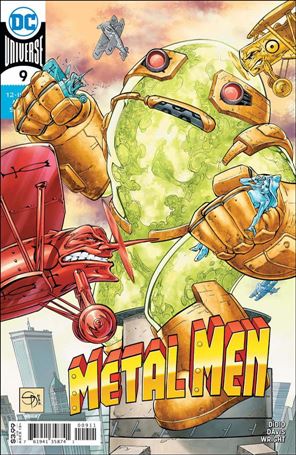 Metal Men (2019) issue 9 Shane Davis Cover