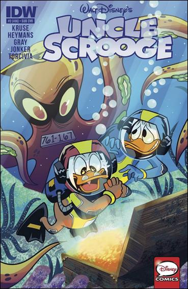 Uncle Scrooge (2015) issue 2-B Derek Charm Subscription Cover