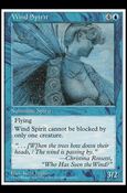 Magic the Gathering: 5th Edition (Base Set) card 136 Wind Spirit