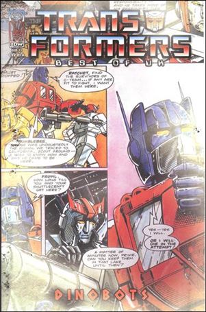 Transformers: Best of UK: Dinobots issue 3-C Retailer Incentive Retro 1:10 Cover