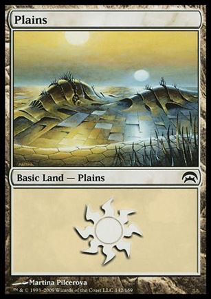 Magic the Gathering: Planechase (Base Set) card 142 Plains