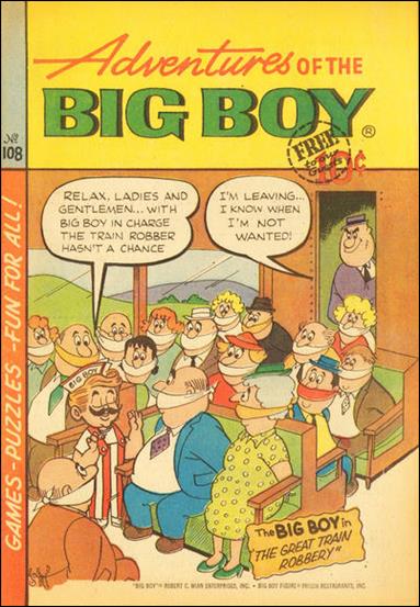 Adventures of the Big Boy issue 108 East Coast Cover