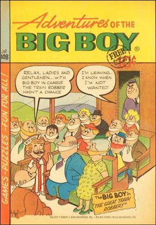 Adventures of the Big Boy issue 108 East Coast Cover