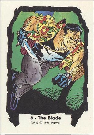 Jim Lee Series II (Base Set) card 6 The Blade