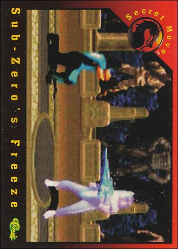 Mortal Kombat (Base Set) card 81 Sub-Zero's Freeze