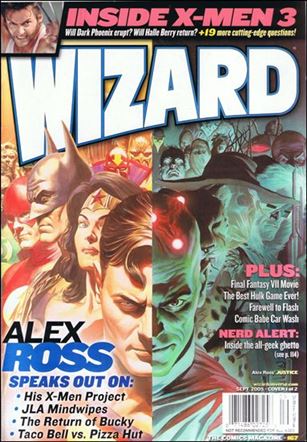 Wizard: The Comics Magazine issue 167 Alex Ross Justice Cover