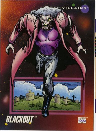 Marvel Universe: Series 3 (Base Set) card 140 Blackout