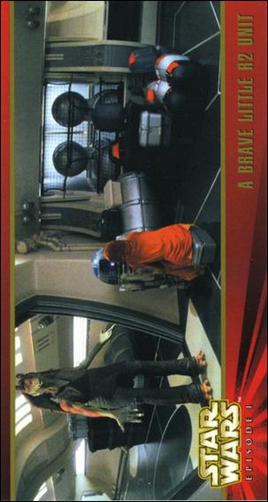Star Wars: Episode I Widevision: Series 1 (Base Set) card 22 A Brave Little R2 Unit