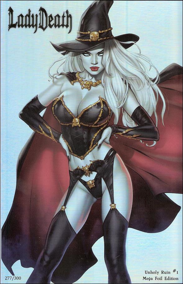 Lady Death: Unholy Ruin (2017) issue 1-E Mega Foil Edition 1/300
