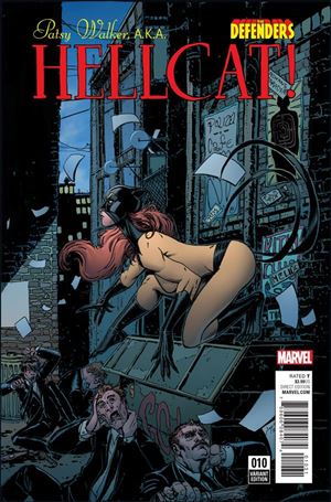 Patsy Walker, A.K.A. Hellcat! issue 10-B Joyce Chin Defenders Cover
