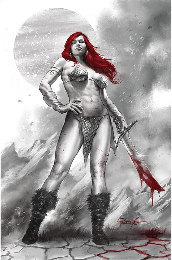 Red Sonja: Black White Red issue 1-K Lucio Parrillo Virgin Cover