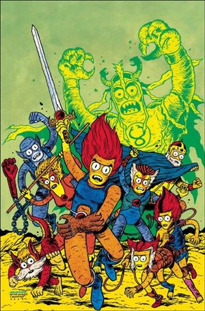 Thundercats (2024) issue 11-J Manix Abrera Foil Virgin Cardstock Cover